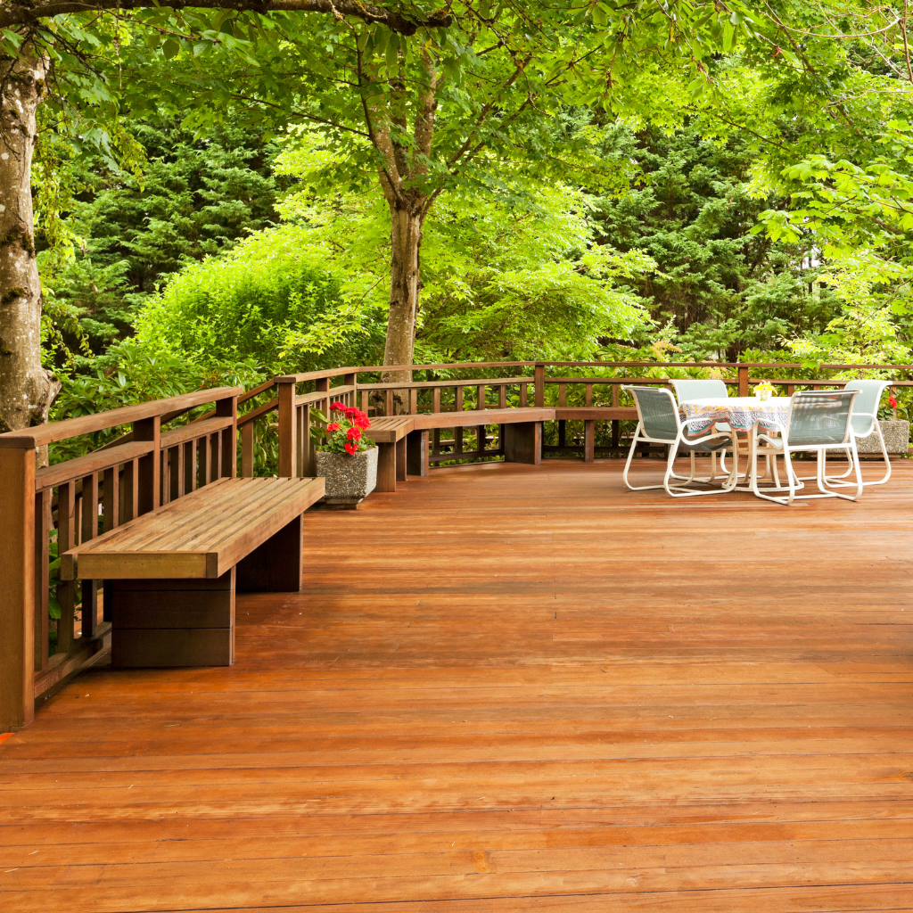 Decked Patios in Gwersyllt